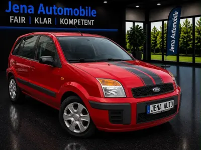 Gebraucht Ford Fusion Ambiente 80 PS (58 kW) 2010 Rot Kleinwagen