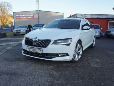 Gebraucht Skoda Superb Ambition 150 PS (110 kW) 2016 Weiß Kombi