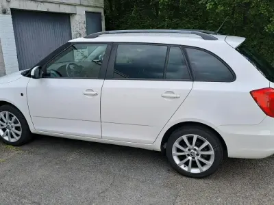 Gebraucht Skoda Fabia 86 PS (63 kW) 2014 Weiß Kombi