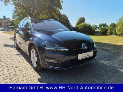 Gebraucht VW Golf VII Highline 150 PS (110 kW) 2015 Blau Kombi
