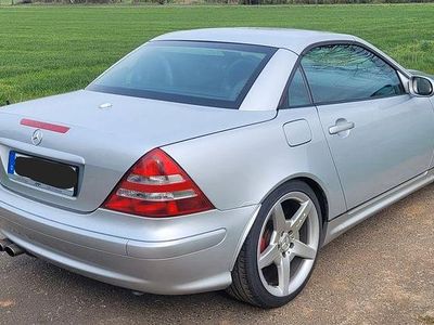 Gebraucht Mercedes SLK230 197 PS (144 kW) 2001 Silber Cabrio