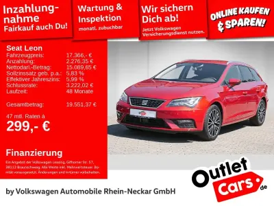 Gebraucht Seat Leon ST 150 PS (110 kW) 2019 Desire rot Kombi
