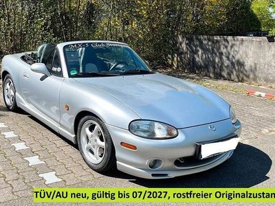 Second-hand Mazda MX5 110 CP (80 kW) 1998 Argintiu Cabrio