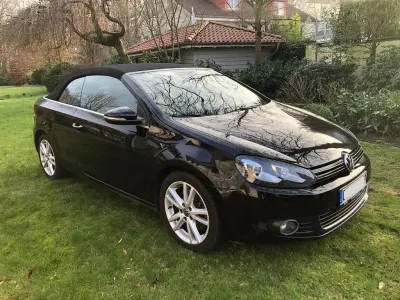 Używany VW Golf 160 KM (117 kW) 2011 Czarny Kabriolet