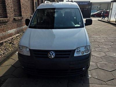 Gebraucht VW Caddy Team 109 PS (80 kW) 2010 Weiß Van / Kleinbus