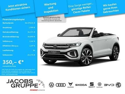 Gebraucht VW T-Roc Cabriolet Style 150 PS (110 kW) 2025 Weiß Cabrio
