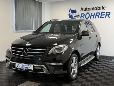 Usata Mercedes ML350 AMG line 258 CV (189 kW) 2012 Nero SUV