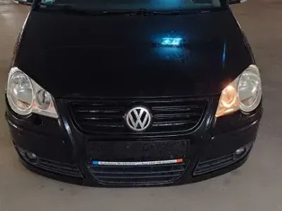 Gebraucht VW Polo Trendline 80 PS (58 kW) 2008 Schwarz Kleinwagen