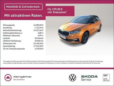 Orange Gebraucht 2022 Skoda Fabia Style Limousine | 16.980 € (Fairer Preis)