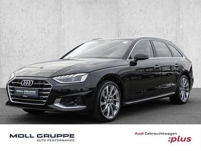 Mythosschwarz (metallic) Gebraucht 2021 Audi A4 Advanced Kombi | 31.980 € (Etwas zu teuer)