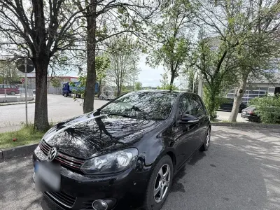 Gebraucht VW Golf VI 140 PS (102 kW) 2009 Schwarz Kleinwagen