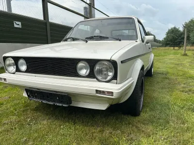 Gebraucht VW Golf Cabriolet 70 PS (51 kW) 1983 Weiß Cabrio