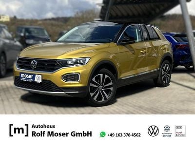 Gebraucht VW T-Roc United 150 PS (110 kW) 2021 Kurkumagelb metallic SUV