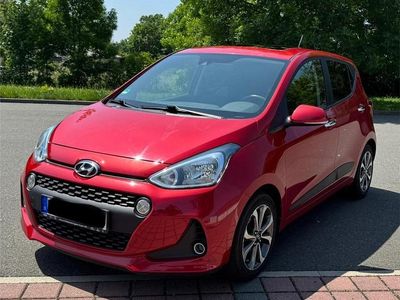 Usata Hyundai i10 87 CV (63 kW) 2018 Rosso Utilitaria