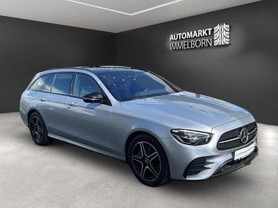 Silber Gebraucht 2022 Mercedes E300 AMG Limousine | 32.950 € (Fairer Preis)