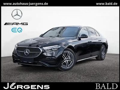 Gebraucht Mercedes E200 AMG 204 PS (150 kW) 2024 Schwarz obsidianschwarz metall Limousine