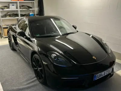 Brugt Porsche 718 Cayman 300 HK (220 kW) 2017 Sort Coupe
