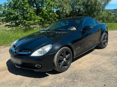 Gebraucht Mercedes SLK200 184 PS (135 kW) 2008 Schwarz Cabrio