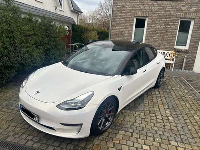 gebraucht Tesla Model 3 Long range tiefer Bi-Color 8-fach bereift