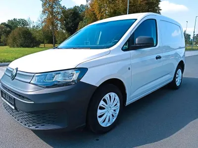 Gebraucht VW Caddy 122 PS (89 kW) 2021 Weiß Van / Kleinbus