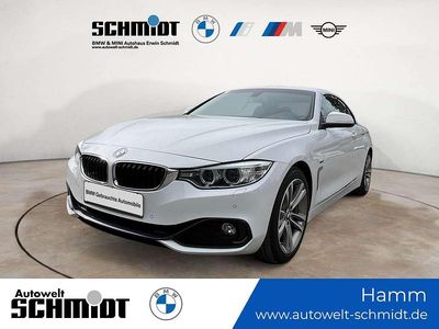 Gebraucht BMW 420 Sport Line 184 PS (135 kW) 2016 Alpinweiß Cabrio