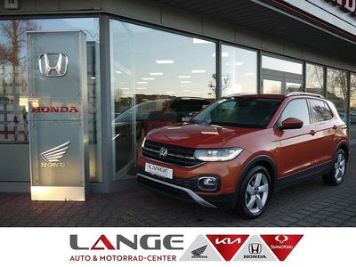 Gebraucht VW T-Cross Style 110 PS (80 kW) 2021 Energetic orange metallic SUV