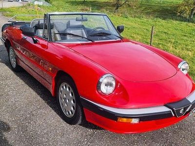 Gebraucht Alfa Romeo Spider 116 PS (85 kW) 1989 Rot Cabrio