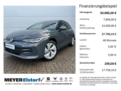 Neu VW Golf VIII Life 150 PS (110 kW) 2025 Grau Limousine