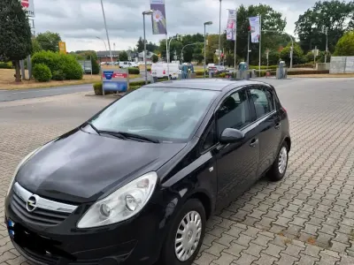 Gebraucht Opel Corsa 80 PS (58 kW) 2008 Schwarz Kleinwagen