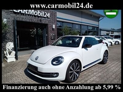 Oryxweiß Gebraucht 2014 VW Beetle Exclusive Cabrio | 17.900 € (Teuer)
