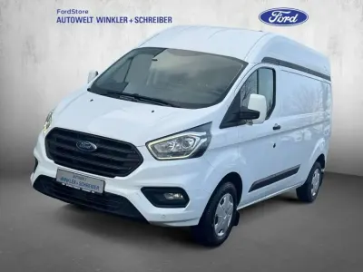 Gebraucht Ford Transit Custom Trend 131 PS (96 kW) 2018 Frozen white Pickup