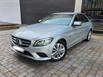 Brugt Mercedes C300e 320 HK (235 kW) 2020 Sølv Sedan