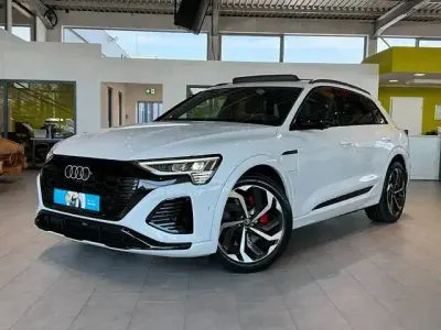 Gebraucht Audi Q8 e-tron S-Line 300 kW (408 PS) 2024 Weiß SUV