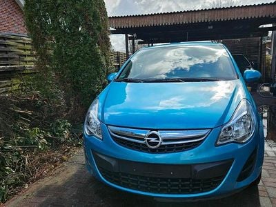 Gebraucht Opel Corsa 69 PS (50 kW) 2011 Blau Kleinwagen