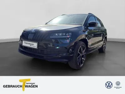 Usata Skoda Karoq SportLine 190 CV (139 kW) 2022 Nero SUV