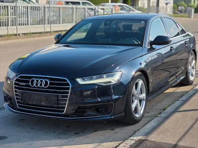 Używany Audi A6 Ambiente 218 KM (160 kW) 2015 Niebieski Sedan/Limuzyna