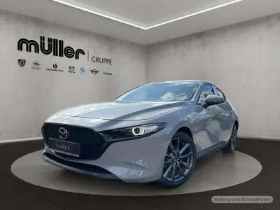 Neu Mazda 3 Exclusive 140 PS (102 kW) 2026 Grau Limousine