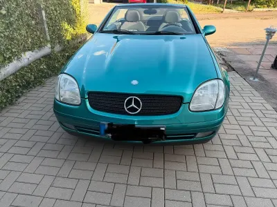 Gebraucht Mercedes SLK200 136 PS (100 kW) 1999 Grün Cabrio