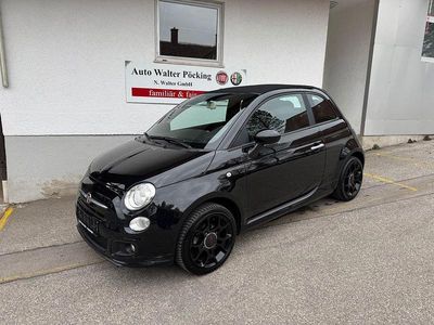 Gebraucht Fiat 500C S 69 PS (50 kW) 2015 Vesuvio schwarz Cabrio