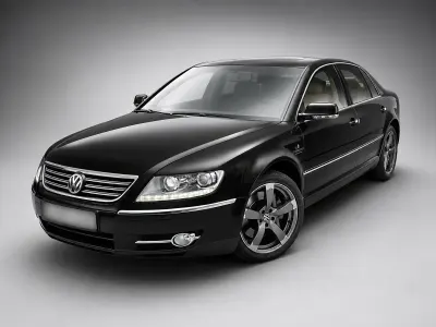Gebraucht VW Phaeton 239 PS (175 kW) 2010 Schwarz Limousine