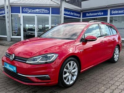 Gebraucht VW Golf VII Highline 131 PS (96 kW) 2018 Rot Kombi