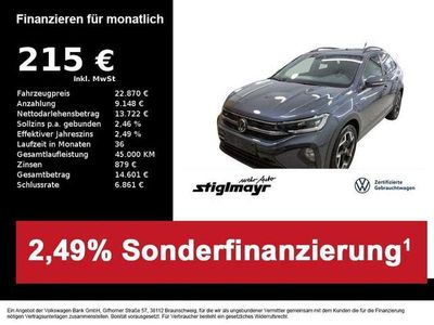 Usata VW Taigo R-line 116 CV (85 kW) 2025 Grigio SUV