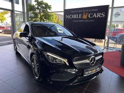 Schwarz Gebraucht 2018 Mercedes CLA250 Shooting Brake AMG line Kombi | 24.390 € (Fairer Preis)