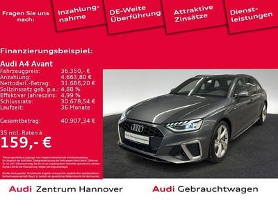 Grau (6y daytonagrau perleffekt) Gebraucht 2024 Audi A4 S-Line Kombi | 36.351 € (Guter Preis)