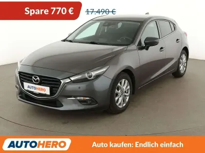 Gebraucht Mazda 3 Sports-Line 120 PS (88 kW) 2018 Grau Limousine