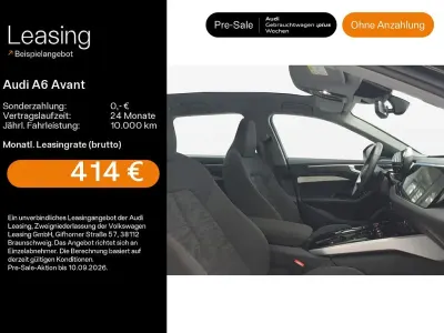Gebraucht Audi A6 Advanced 204 PS (150 kW) 2025 Mythosschwarz metallic Kombi