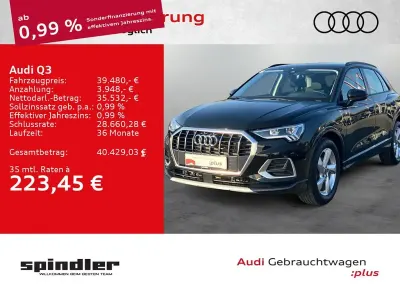 Gebraucht Audi Q3 Advanced Plus 150 PS (110 kW) 2025 Mythosschwarz metallic SUV