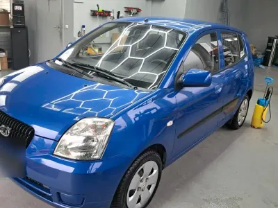 Gebraucht Kia Picanto 65 PS (47 kW) 2007 Blau Kleinwagen