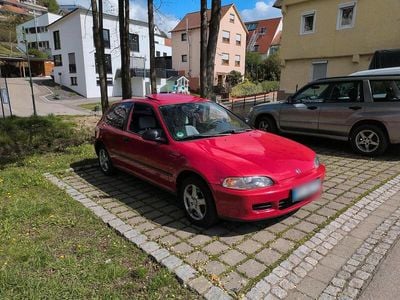 Usata Honda Civic 90 CV (66 kW) 1992 Rosso Utilitaria