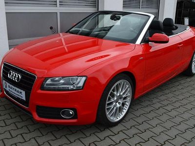 Gebraucht Audi A5 Cabriolet S-Line 239 PS (175 kW) 2011 Misanorot perleffekt Cabrio
